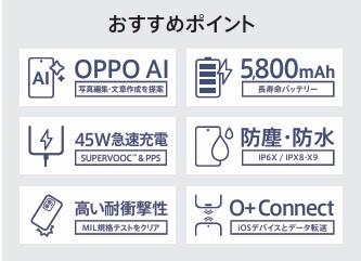 OPPO Reno13Aスペック